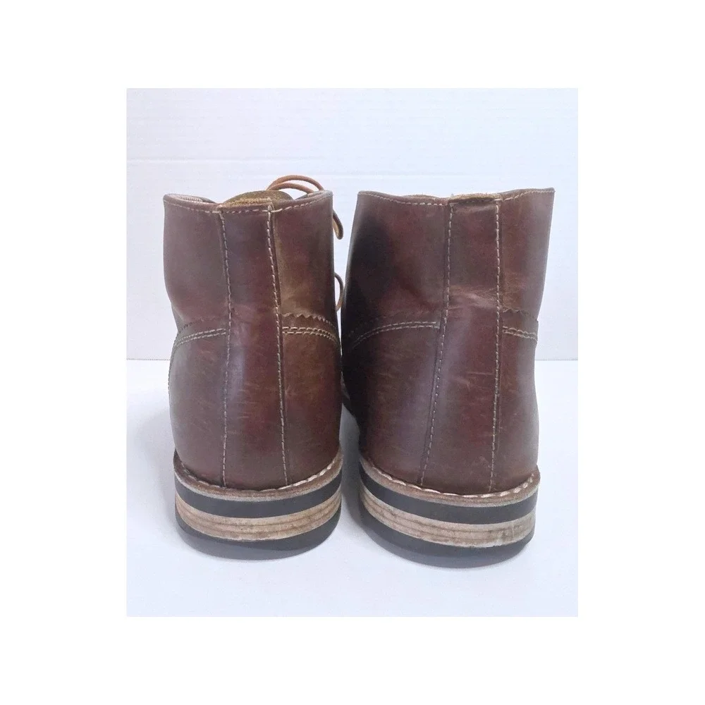 Original Penguin Merle Brown Leather Chukka Boots Lace‎ Up Ankle Boots SZ 13?